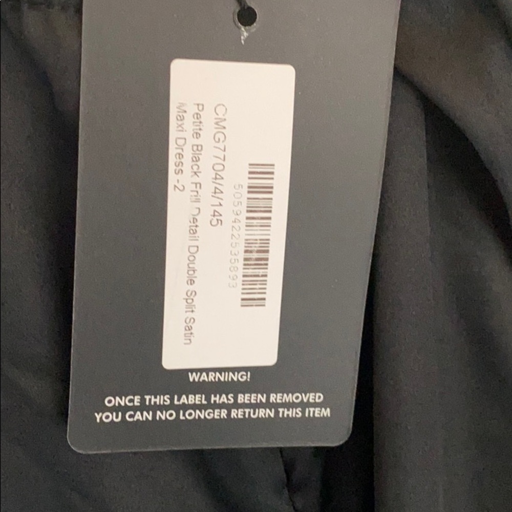 Black PrettyLittleThing Dress